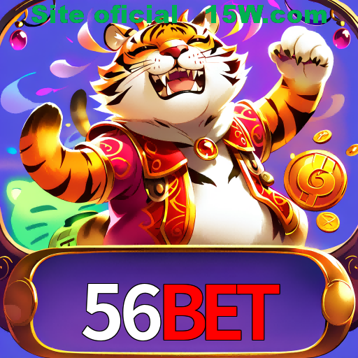 Imagem promocional da 56Bet mostrando a plataforma e suas vantagens